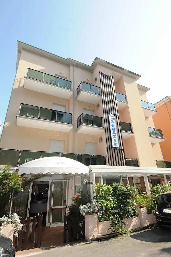 Hotel Tre Grazie Римини